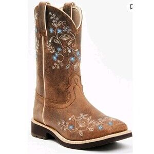 New Shyanne Women's HOLLIE Western Performance Boots Size 7 Mid calf Leather